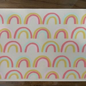 Like New Silicone Rainbow Placemat